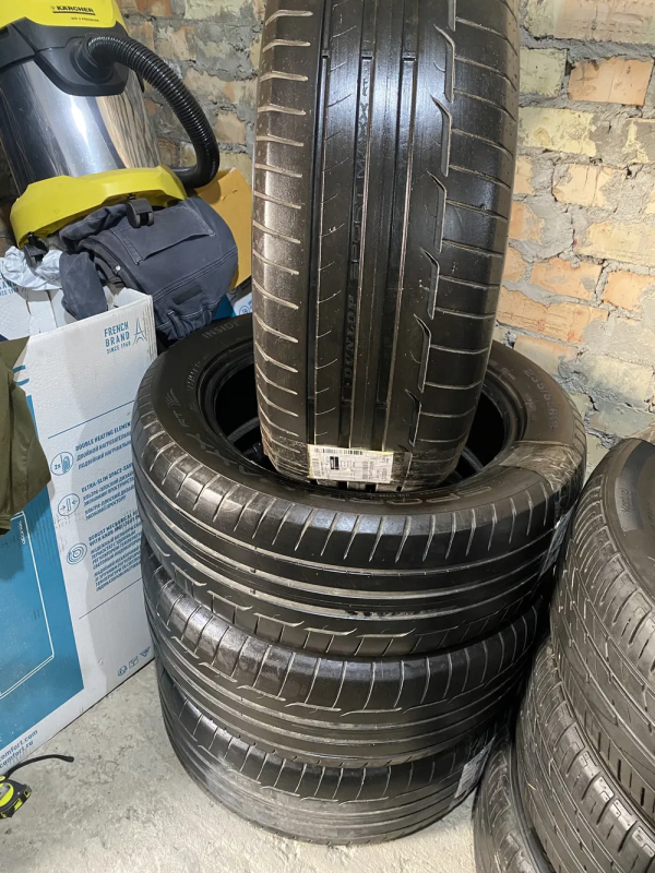 235/55 R19 Dunlop Sport Maxx комплект шин летних.
